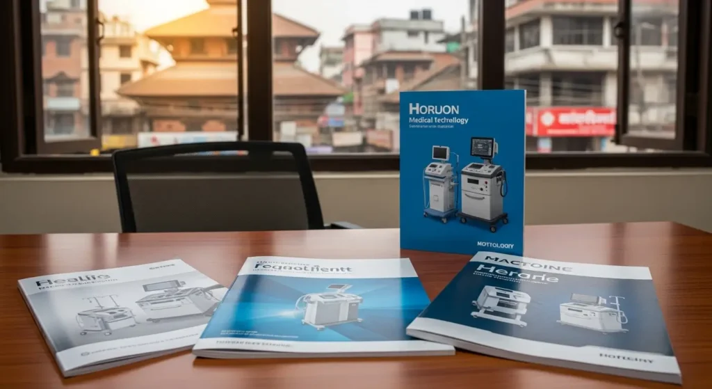 Evaluate the manufacturer and vendor of the medical equipment