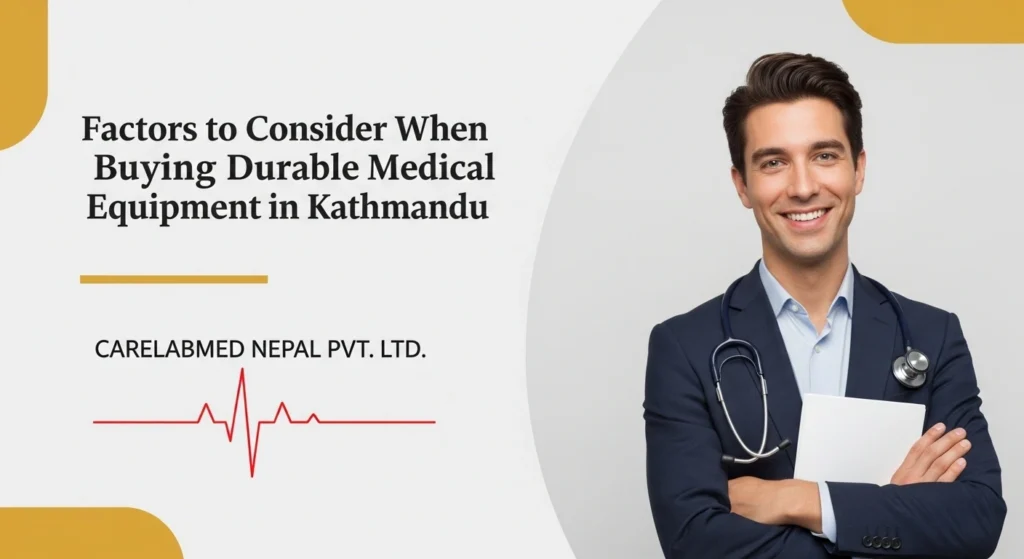 Factors to Consider When Buying Durable Medical Equipment in Kathmandu
